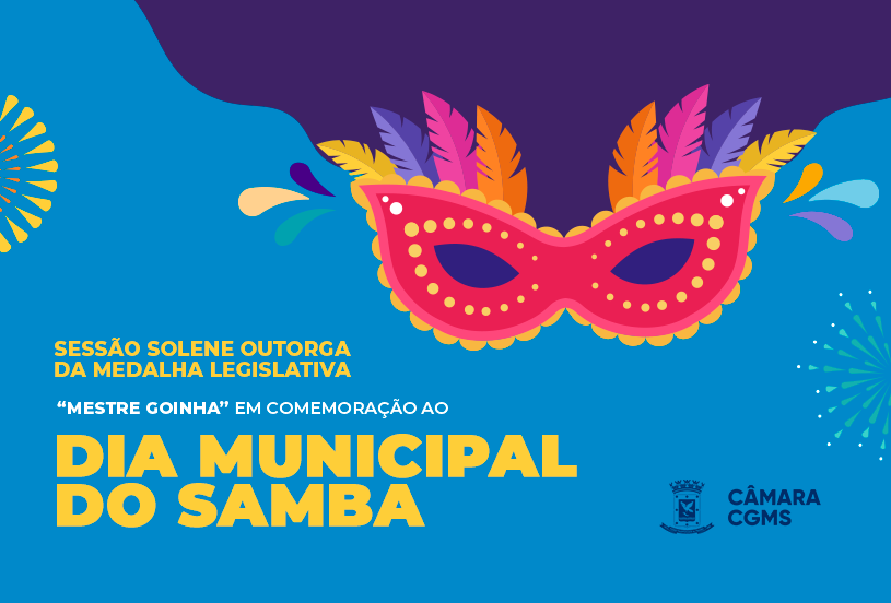 Câmara promove Sessão Solene para entrega da Medalha Mestre Goinha.