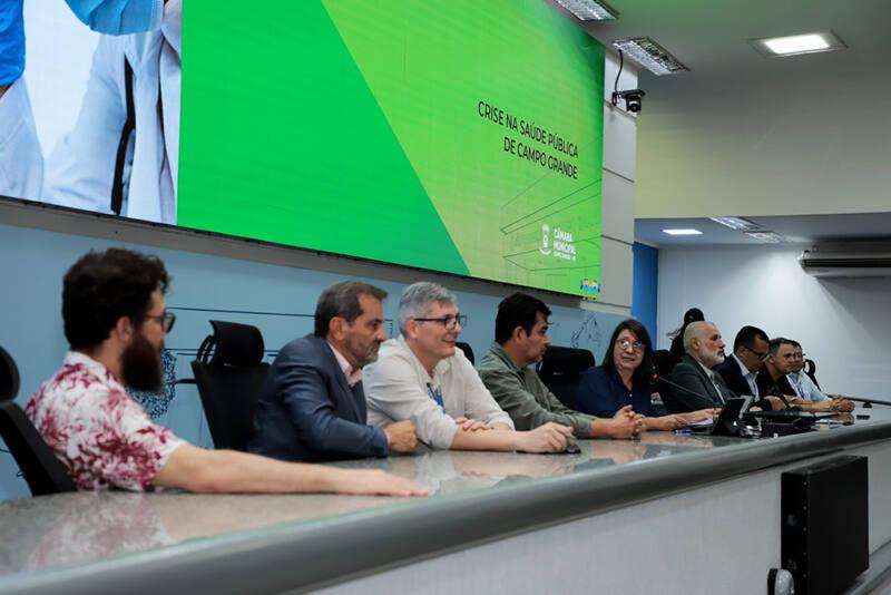 Crise na saúde de Campo Grande mobiliza audiência proposta por Luiza Ribeiro e aponta construção de pacto institucional.