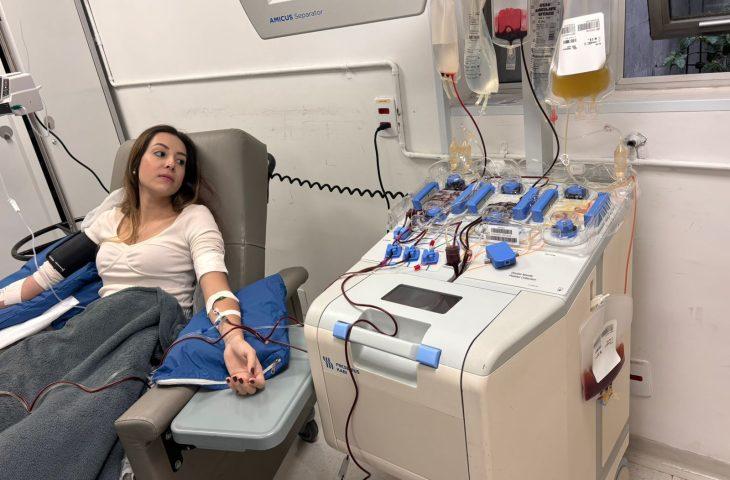 De Ribas para salvar uma vida: após anos no Redome, Renata doa medula para paciente compatível.