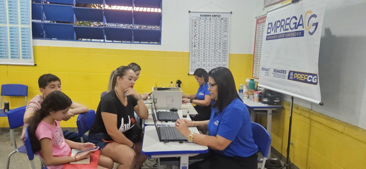 Funsat inicia a segunda-feira com 1.239 vagas ofertadas.