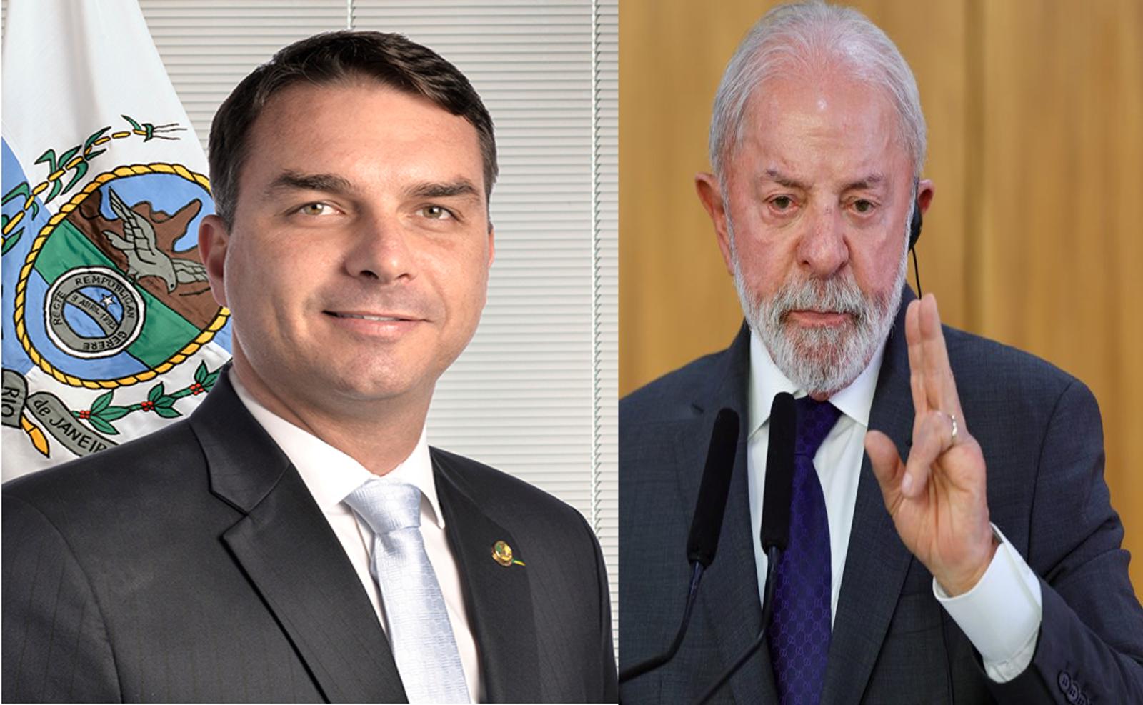 Lula, e o pré candidato a Presidência da República  Flávio Bolsonaro, podem estar em Campo Grande-MS no mesmo dia.