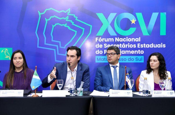 MS reúne 25 estados e encerra Fórum Nacional que debate o futuro do planejamento público do país.