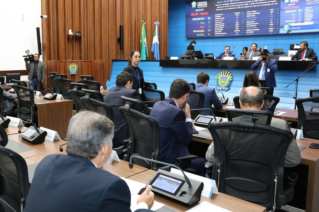 Na sessão desta terça-feira, ALEMS delibera em votação final sobre projeto do Cadastro Positivo MS.