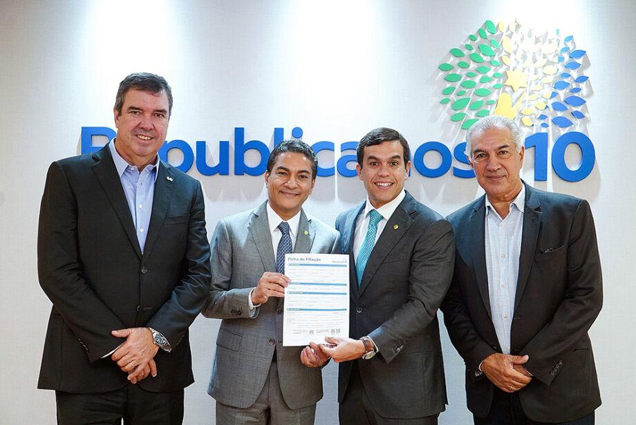 O Deputado Federal Beto Pereira se filia ao Republicanos apadrinhado pelo Governador Eduardo Riedel, Reinaldo Azambuja e Pereira.