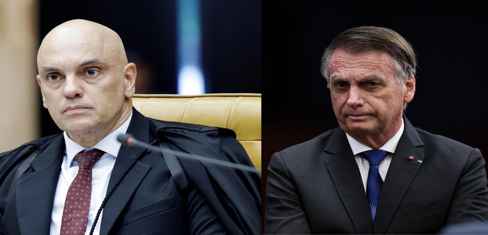 O Ministro do STF Alexandre de Morais autoriza prisão de Bolsonaro em domiciliar após parecer da PGR. 