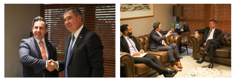 Para ampliar parcerias em áreas estratégicas, Governo de MS recebe representante dos EUA. Para ampliar parcerias em áreas estratégicas, Governo de MS recebe representante dos EUA.
