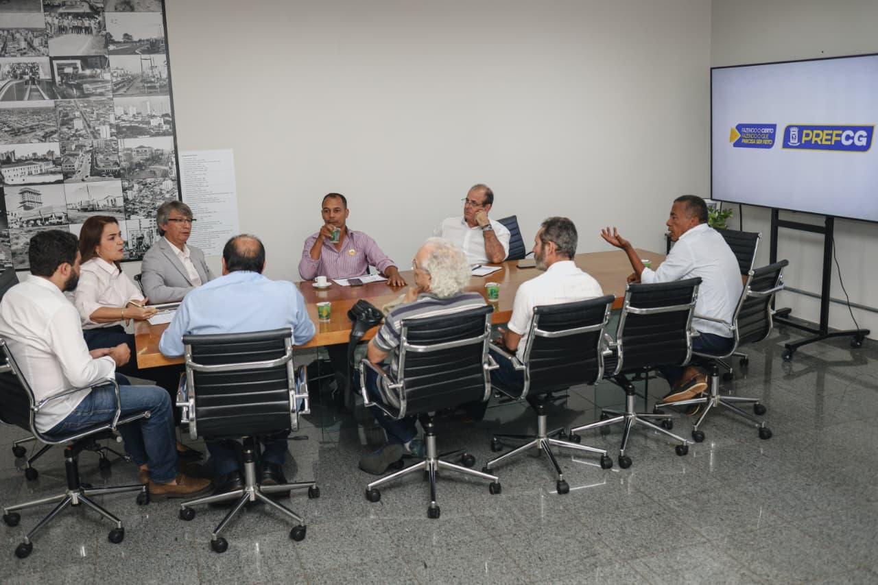 Cidade em Movimento: Reunião Estratégica Reúne Darci Caldo, Prefeita Adriane Lopes e Presidentes dos Conselhos.