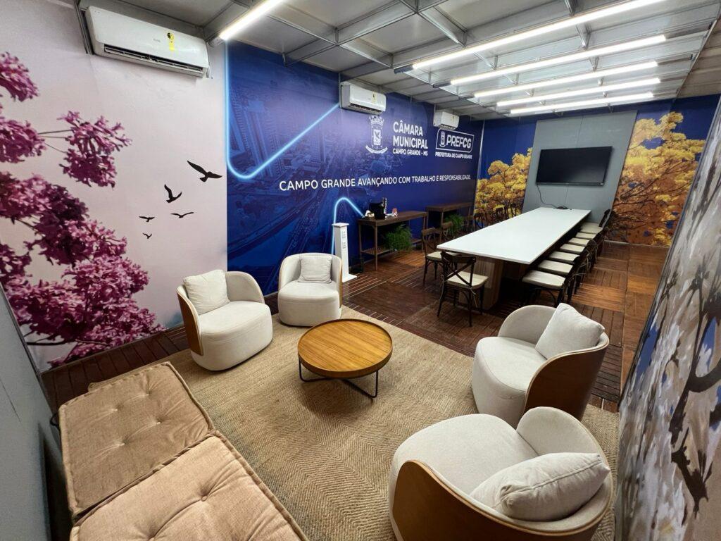 Estande da PrefCG se consolida na Expogrande com tecnologia e parcerias estratégicas. Estande da PrefCG se consolida na Expogrande com tecnologia e parcerias estratégicas.