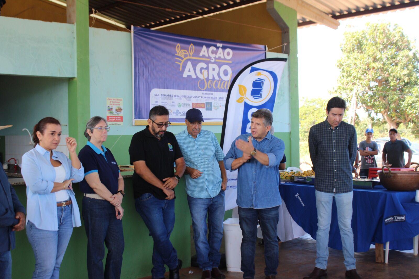 “Pela Primeira Vez na História, Prefeita Adriane Lopes  e Deputado Lídio Lopes,  junto com o Subprefeito Elenilton Dutra Rompe Barreiras e Leva Ação Agro Social ao Assentamento Três Corações”