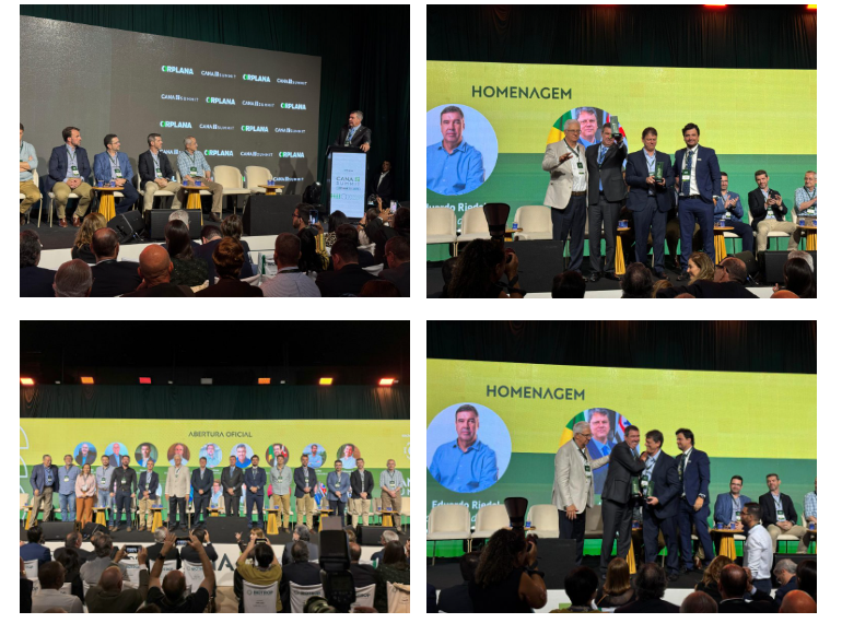 O Governador Eduardo Riedel destaca força do setor sucroenergético e papel estratégico de MS no Cana Summit.