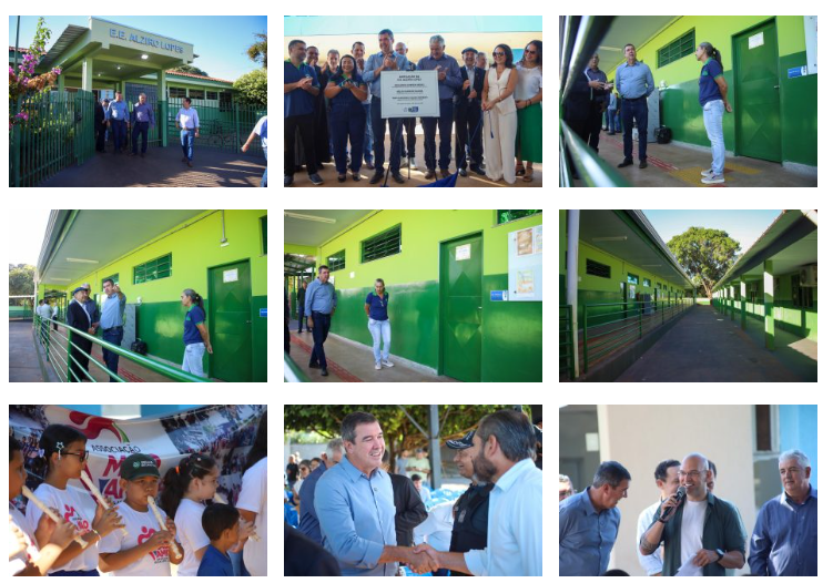 Guia Lopes da Laguna ganha reforma do hospital, escola e obras para qualificar infraestrutura da cidade. Guia Lopes da Laguna ganha reforma do hospital, escola e obras para qualificar infraestrutura da cidade.