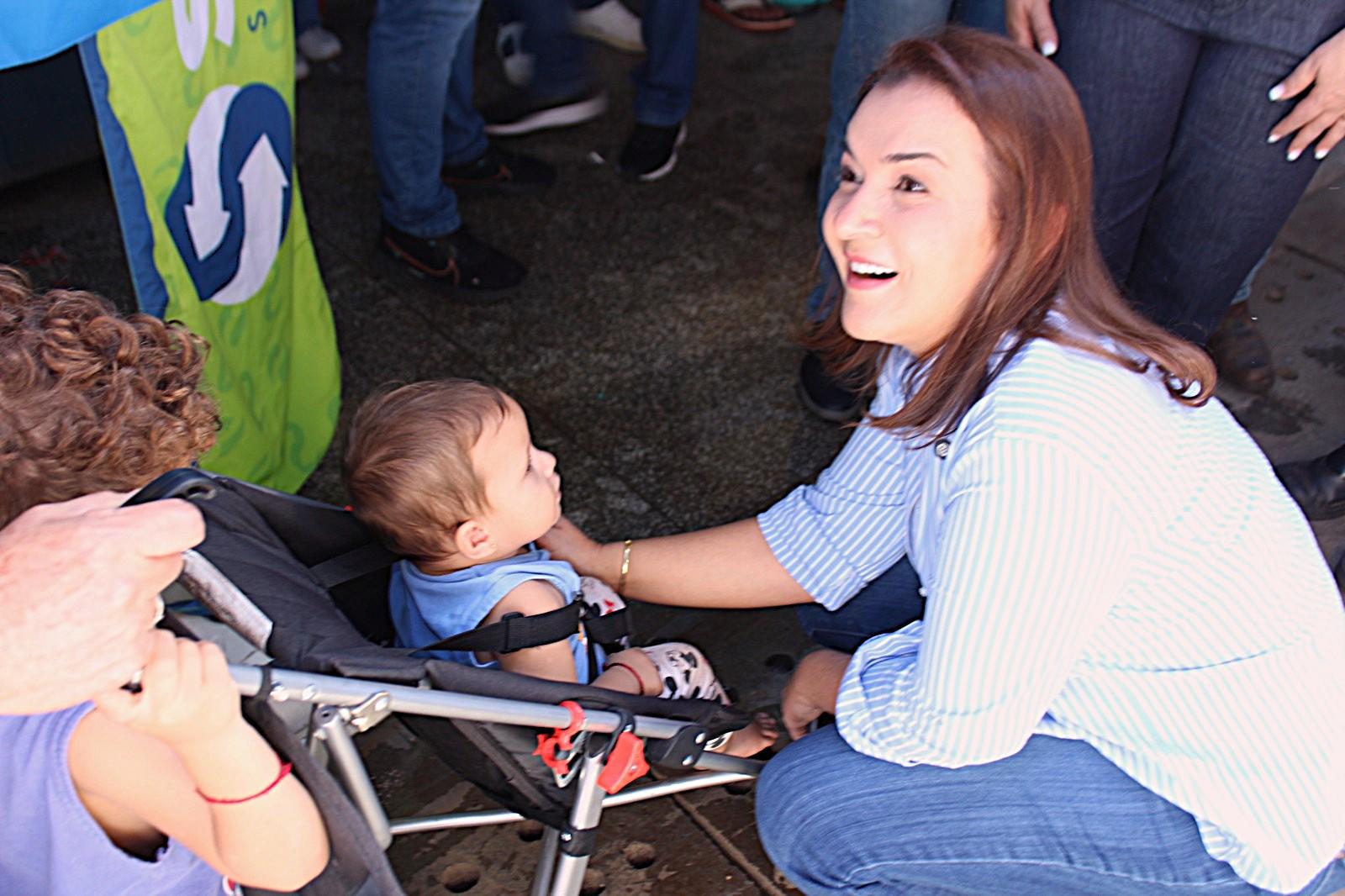 Darci Caldo participa do Mutirão Todos em Ação no Jardim Anache e destaca a importância do projeto para a comunidade.