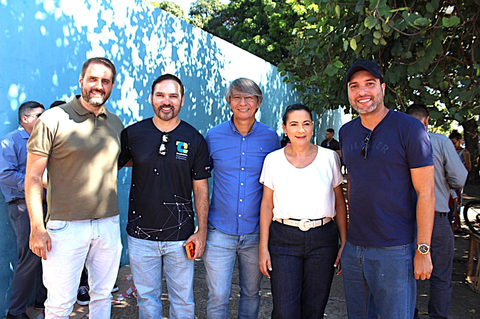 Darci Caldo participa do Mutirão Todos em Ação no Jardim Anache e destaca a importância do projeto para a comunidade.