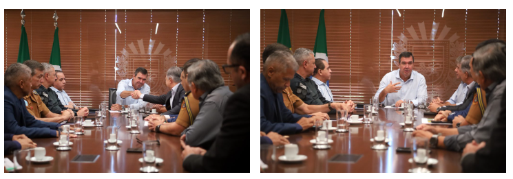 O Governador Eduardo Riedel de Mato Grosso do Sul autoriza promoções e ampliação de vagas em cursos para forças de segurança. O Governador Eduardo Riedel de Mato Grosso do Sul autoriza promoções e ampliação de vagas em cursos para forças de segurança.