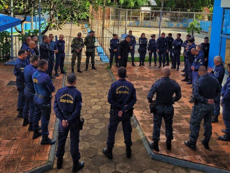 Agentes da GCM passam por capacitação com apoio da Senasp.