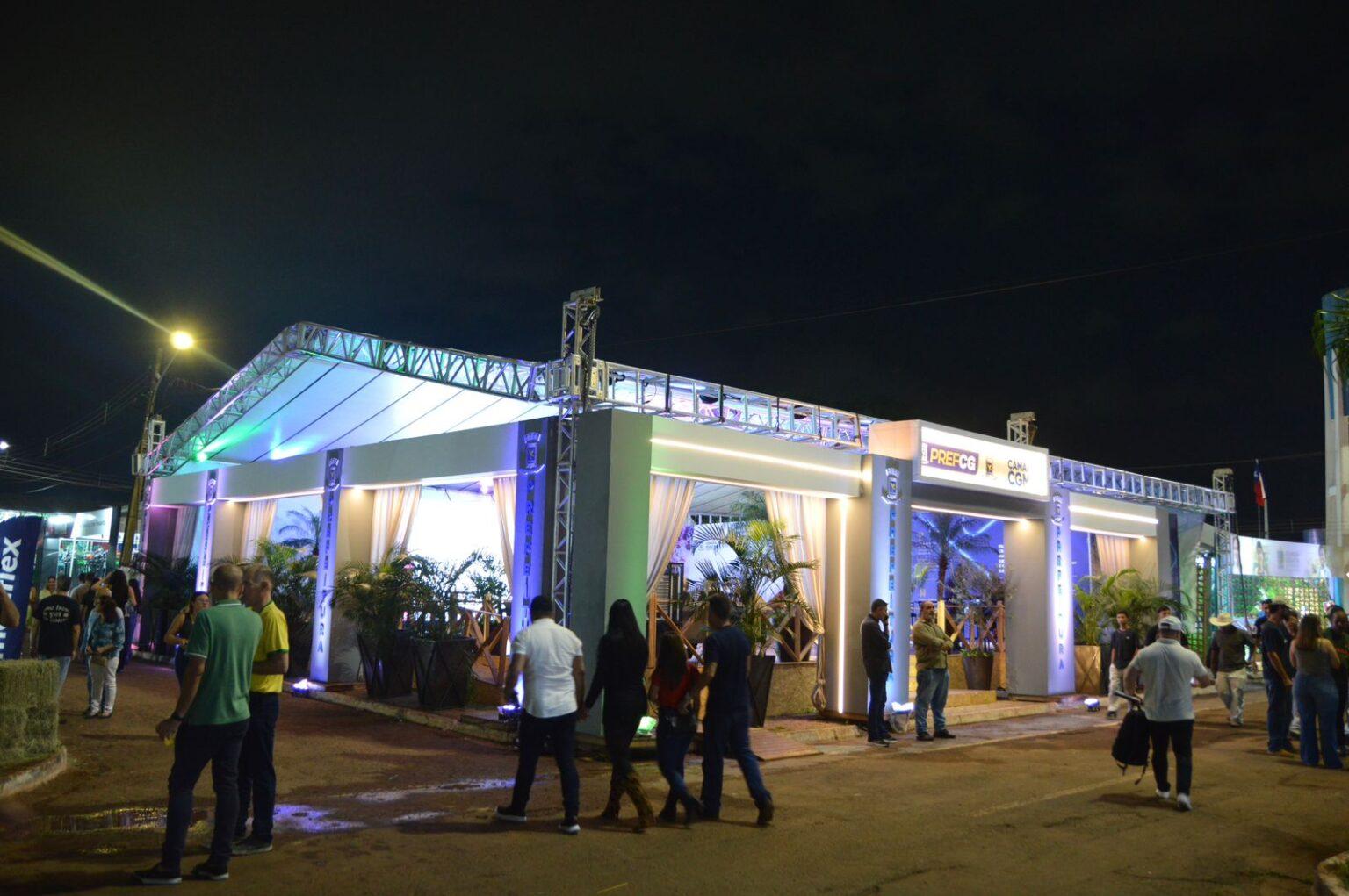 Estande da PrefCG se consolida na Expogrande com tecnologia e parcerias estratégicas.