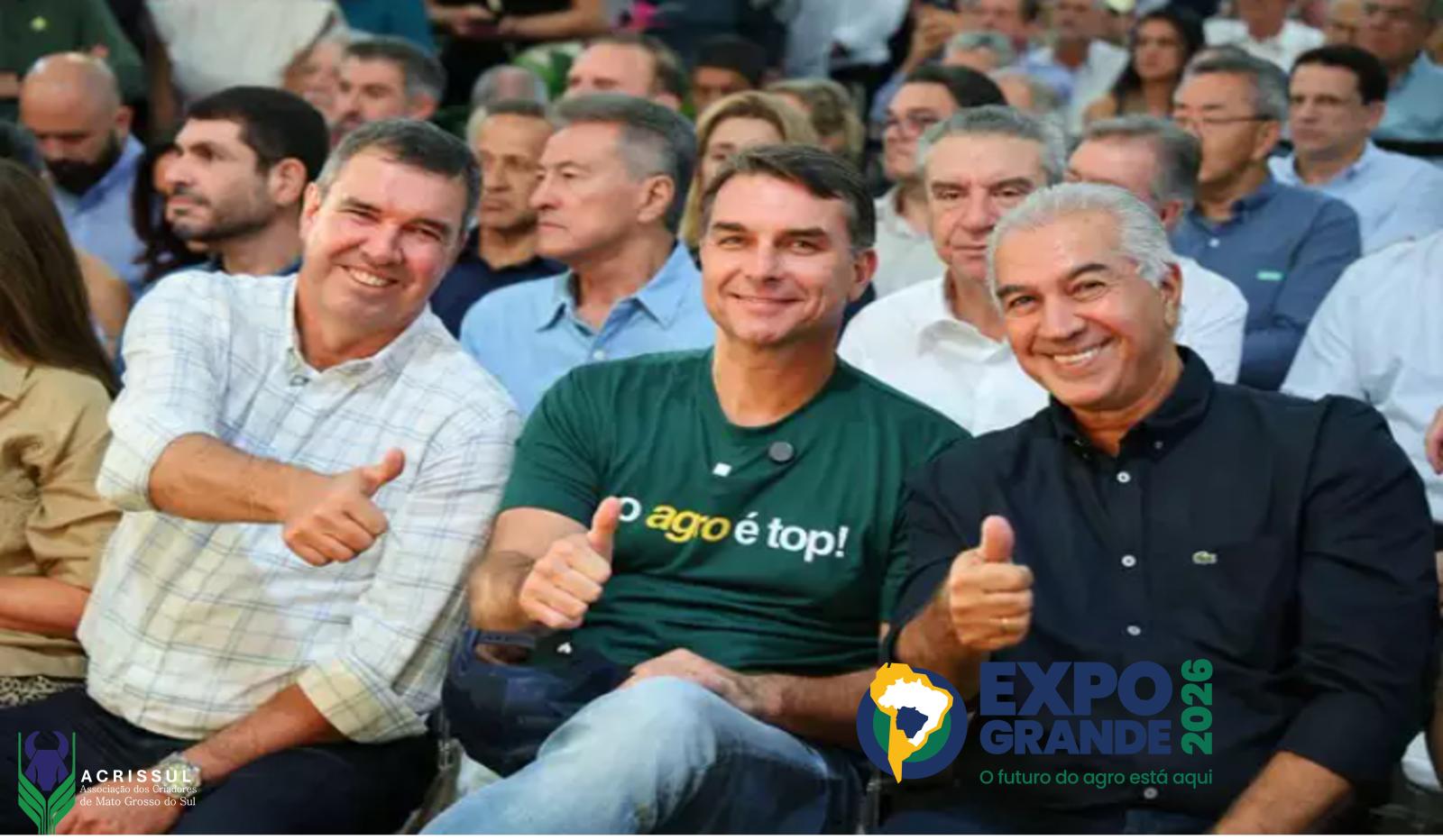  Expogrande 2026 é Lançada na Capital de Campo Grande Mato Grosso do Sul, em Grande Estilo, Com Força Política e Protagonismo do Agro.