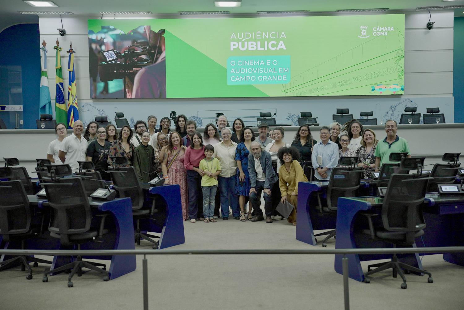 Futuro do antigo Cine Campo Grande mobiliza audiência pública sobre cinema e audiovisual na Câmara.