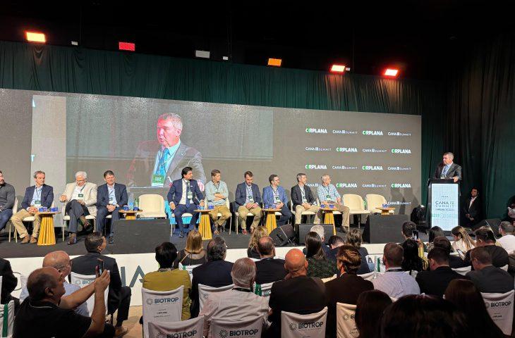 O Governador Eduardo Riedel destaca força do setor sucroenergético e papel estratégico de MS no Cana Summit.