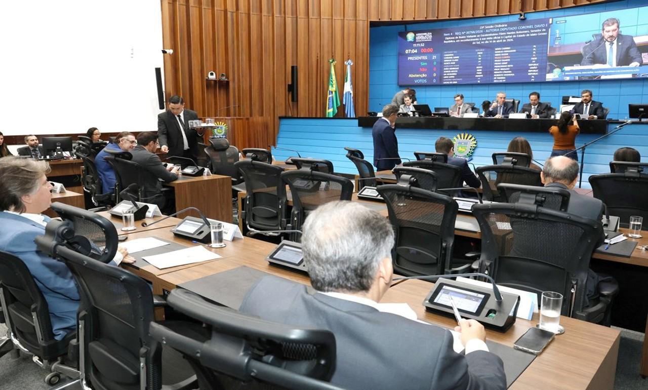 Ordem do Dia: Reconhecimento ao patrimônio da Escola Bíblica Dominical segue à sanção.