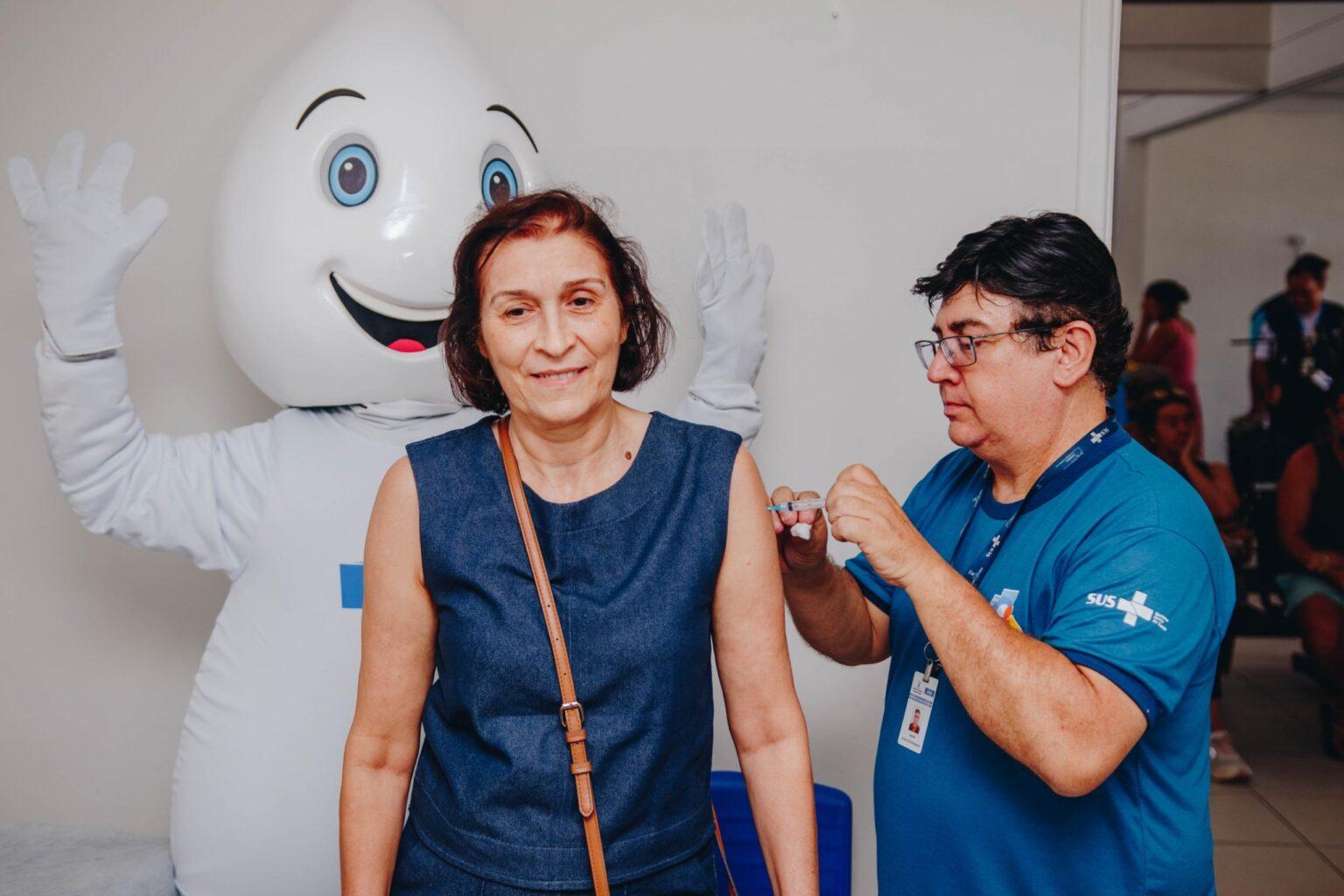 Veja os locais de vacinação contra a gripe neste sábado.