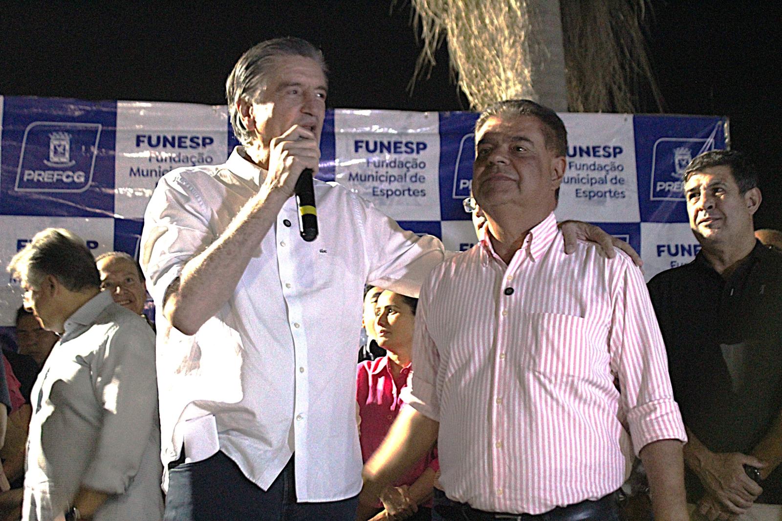 Secretário Darci Caldo participa da inauguração do Complexo Esportivo do Jardim Santa Emília ao lado de grandes lideranças. Secretário Darci Caldo participa da inauguração do Complexo Esportivo do Jardim Santa Emília ao lado de grandes lideranças.