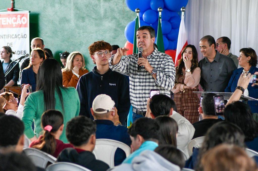 Mundo Novo: município celebra 50 anos com investimentos em educação e obras de infraestrutura. Mundo Novo: município celebra 50 anos com investimentos em educação e obras de infraestrutura.