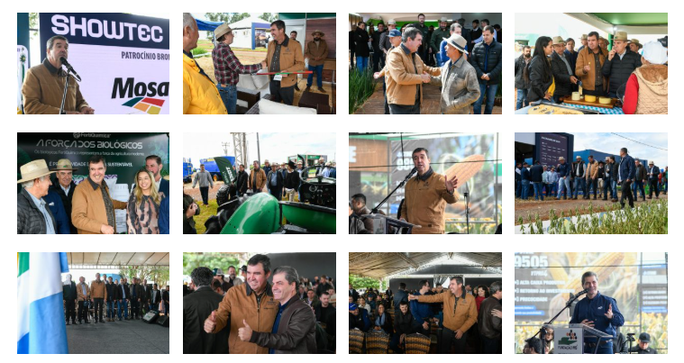 Showtec: MS avança e agro cresce como vitrine de inovação e futuro das cadeias produtivas. Showtec: MS avança e agro cresce como vitrine de inovação e futuro das cadeias produtivas.