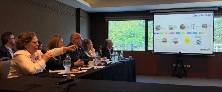 MS, PR e Paraguai discutem protocolo conjunto de dados e calendário vacinal único para fronteiras.