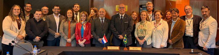 MS, PR e Paraguai discutem protocolo conjunto de dados e calendário vacinal único para fronteiras.