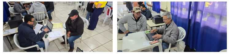 Com foco na agricultura familiar, mutirão da Agraer atende produtores de assentamento em Itaquiraí. Com foco na agricultura familiar, mutirão da Agraer atende produtores de assentamento em Itaquiraí.
