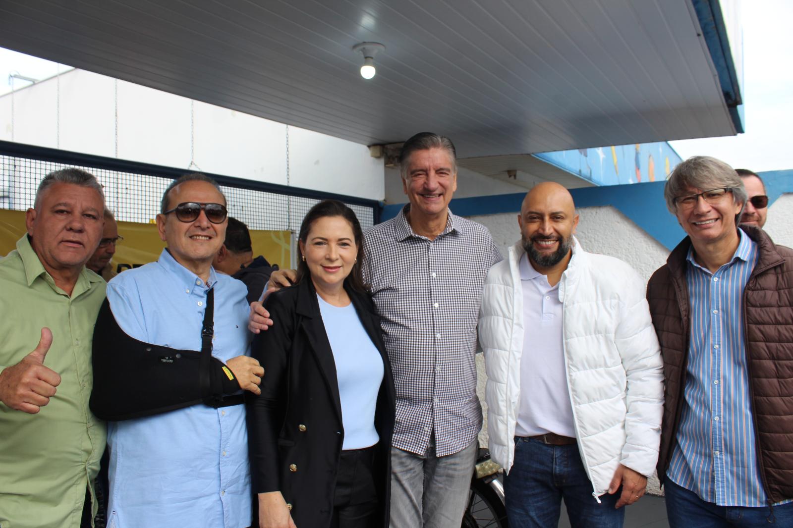 Secretário Darci Caldo prestigia o “Todos em Ação” ao lado da prefeita Adriane Lopes e demais autoridades. Secretário Darci Caldo prestigia o “Todos em Ação” ao lado da prefeita Adriane Lopes e demais autoridades.