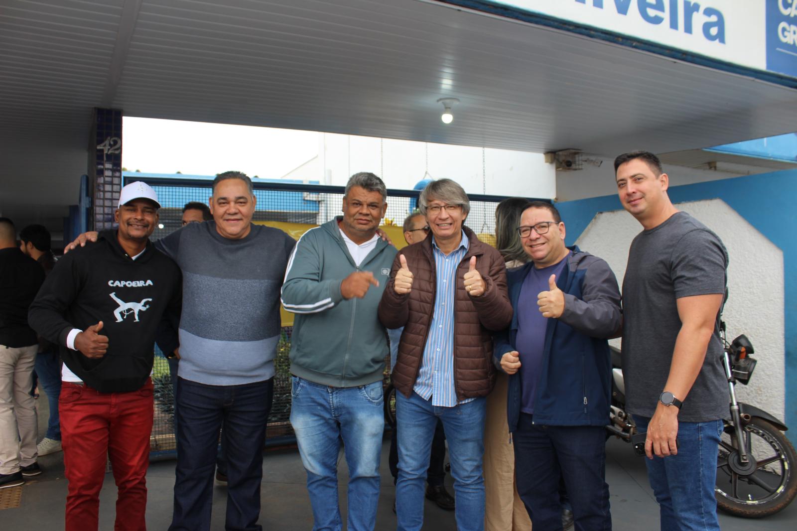 Secretário Darci Caldo prestigia o “Todos em Ação” ao lado da prefeita Adriane Lopes e demais autoridades. Secretário Darci Caldo prestigia o “Todos em Ação” ao lado da prefeita Adriane Lopes e demais autoridades.