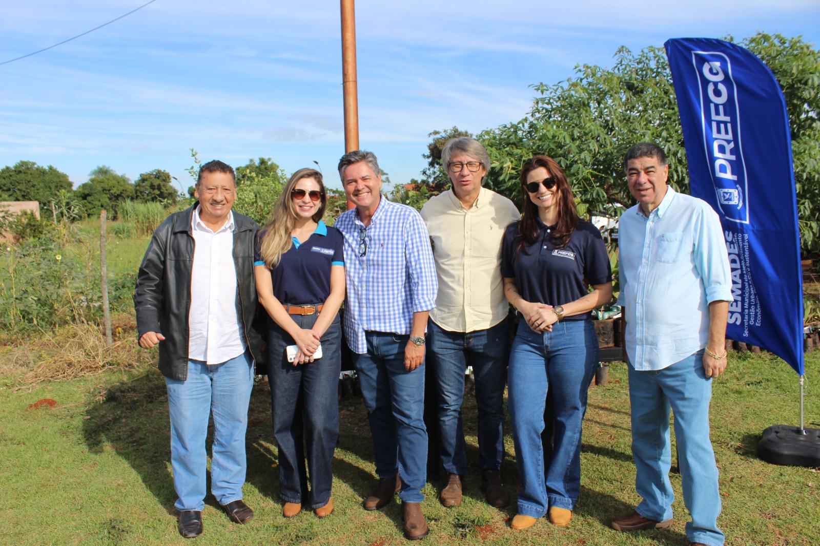 Secretário Darci Caldo participa do Agro Social na Chácara Buriti ao lado da prefeita Adriane Lopes e do deputado Lídio Lopes. Secretário Darci Caldo participa do Agro Social na Chácara Buriti ao lado da prefeita Adriane Lopes e do deputado Lídio Lopes.