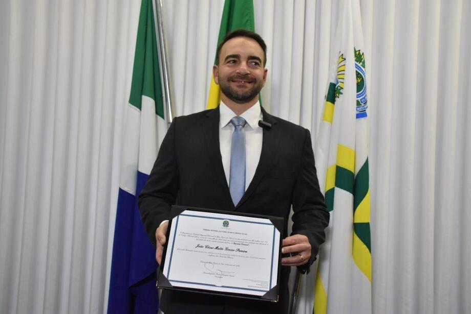 João Mattogrosso é diplomado deputado estadual e vai tomar posse na próxima semana.