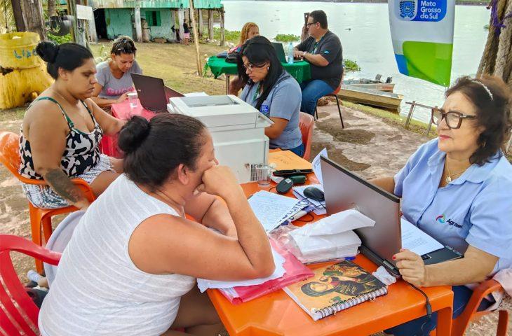 Mutirão Agraer: iniciativa leva cidadania, desenvolvimento e serviços às famílias rurais de Itaquiraí.