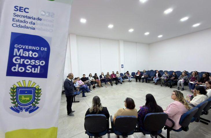 Protege avança em MS com formação voltada ao fortalecimento da rede de proteção às mulheres.