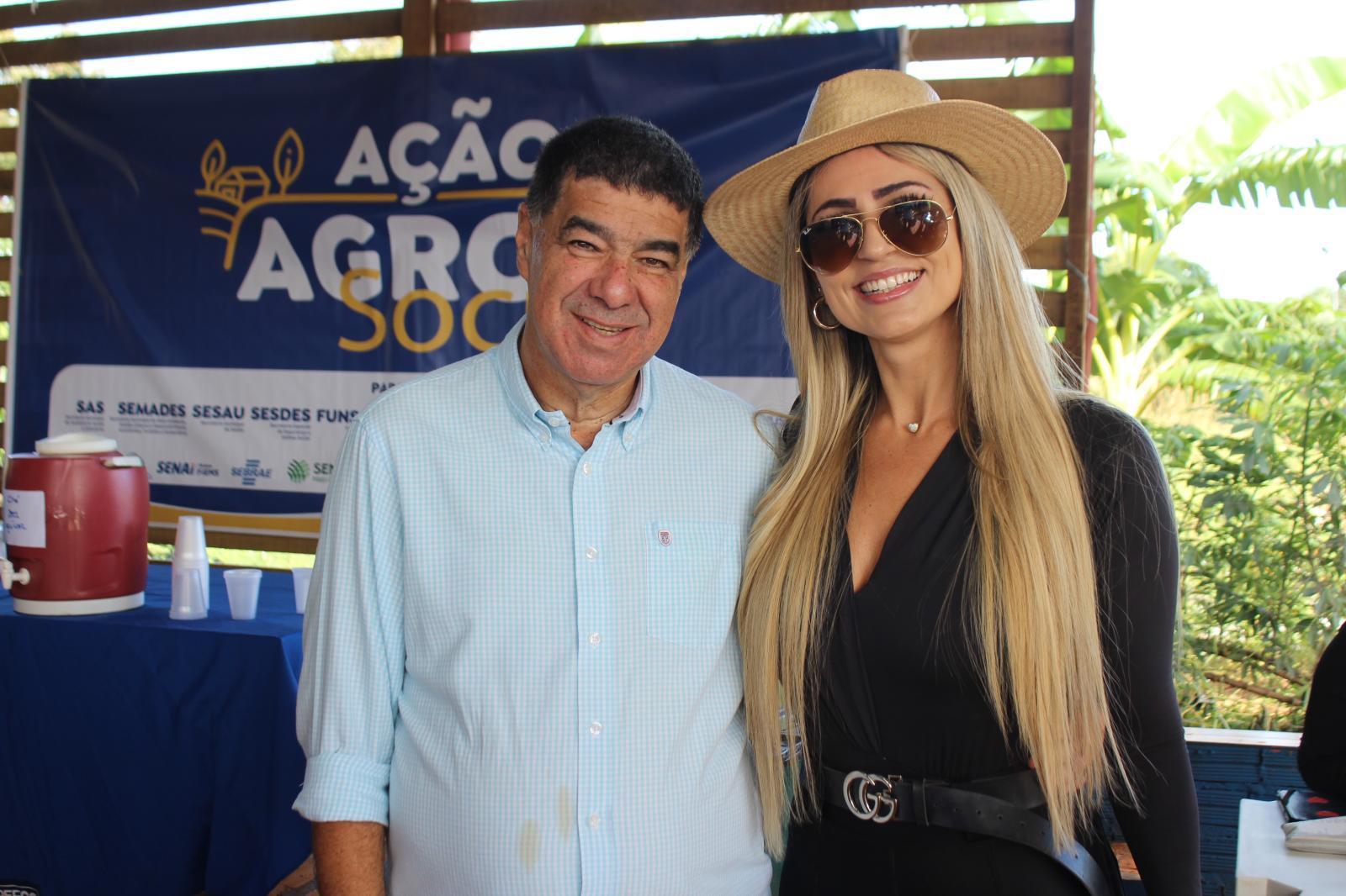 Subprefeito de Anhanduí, Elenilton Dutra, participa do Agro Social na Chácara Buriti e destaca a importância do projeto para a zona rural de Campo Grande.
