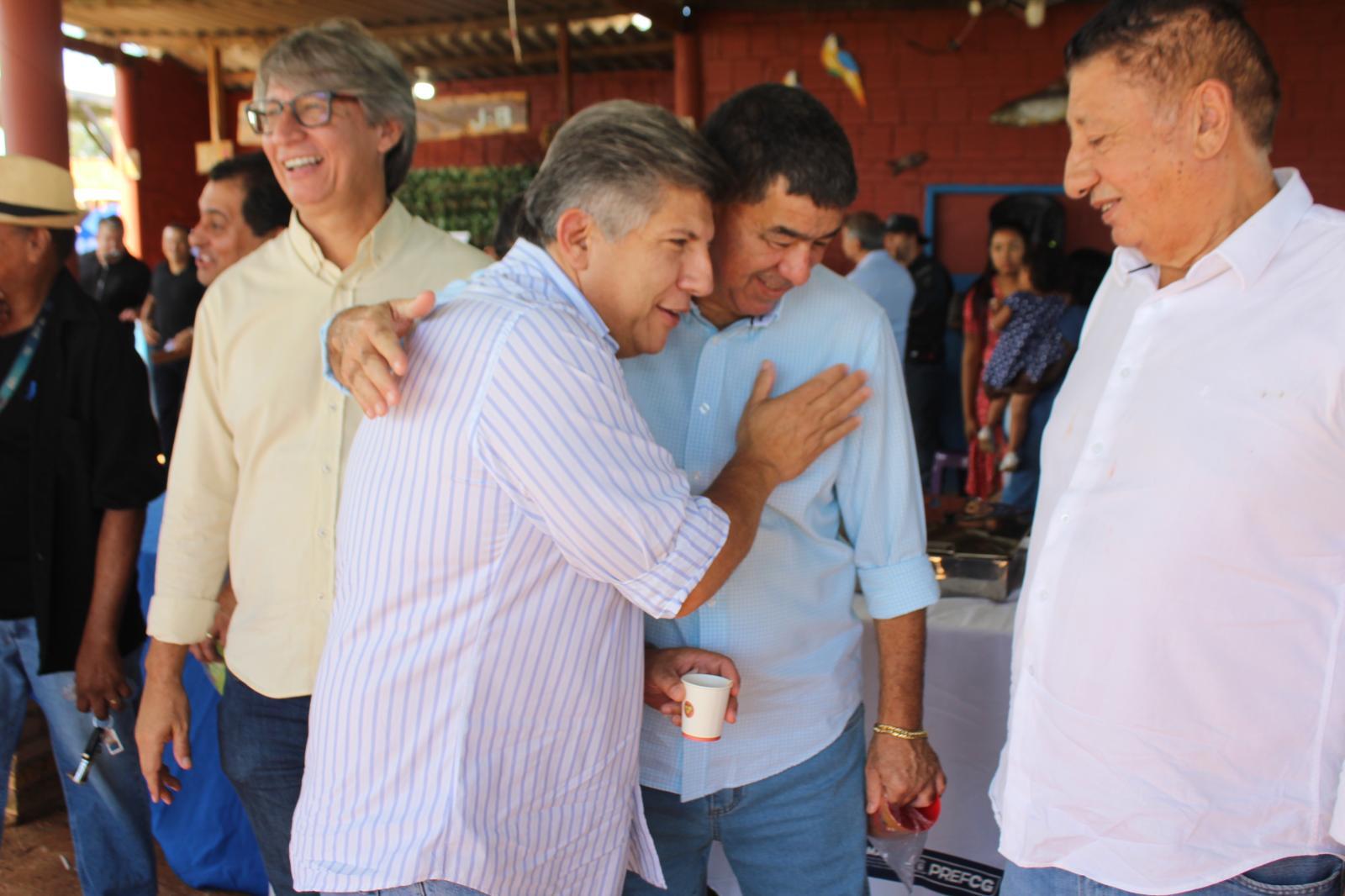 Subprefeito de Anhanduí, Elenilton Dutra, participa do Agro Social na Chácara Buriti e destaca a importância do projeto para a zona rural de Campo Grande.