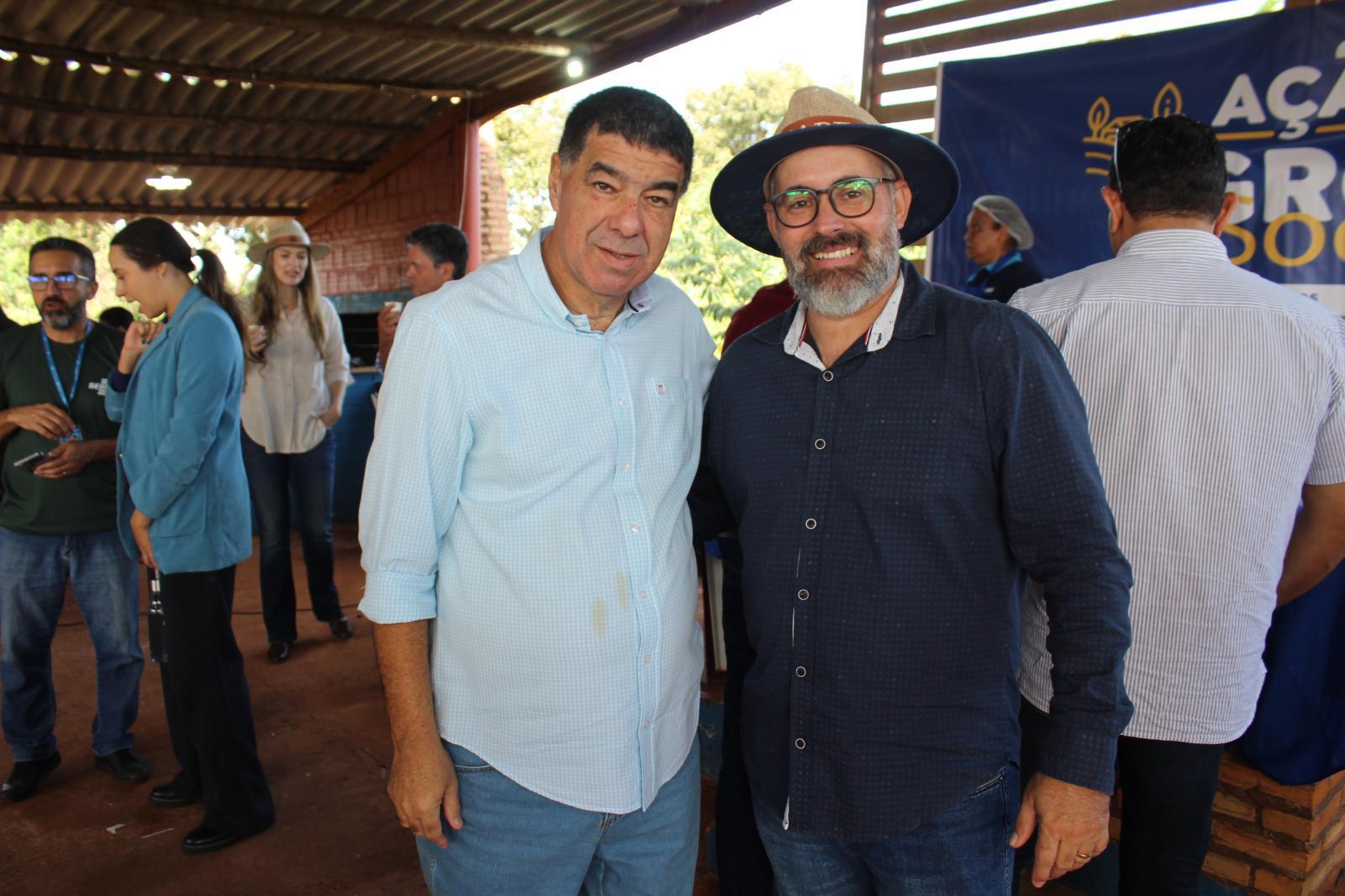 Subprefeito de Anhanduí, Elenilton Dutra, participa do Agro Social na Chácara Buriti e destaca a importância do projeto para a zona rural de Campo Grande.