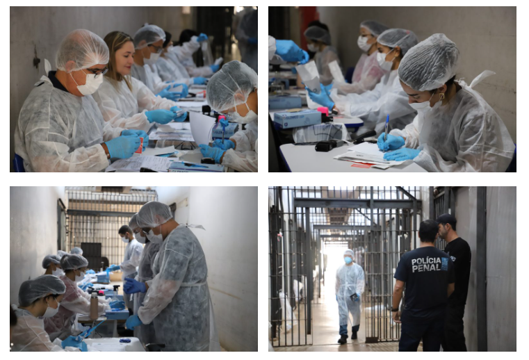 DNA coletado em presídios amplia investigações e fortalece banco genético de Mato Grosso do Sul.