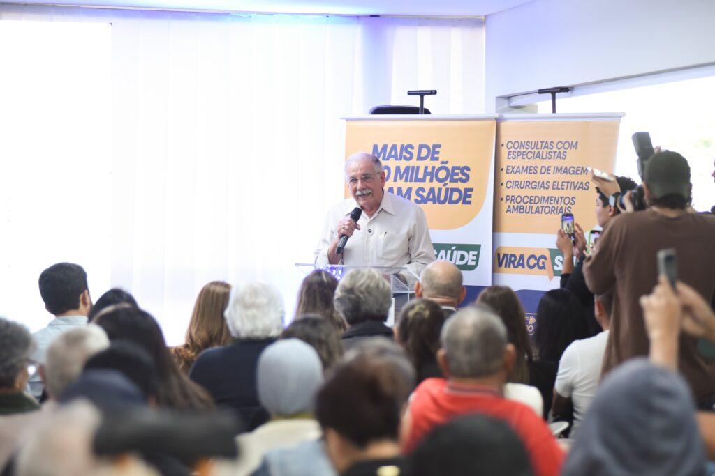 Vira CG Saúde leva exames e cirurgias ao Hospital de Câncer. Vira CG Saúde leva exames e cirurgias ao Hospital de Câncer.