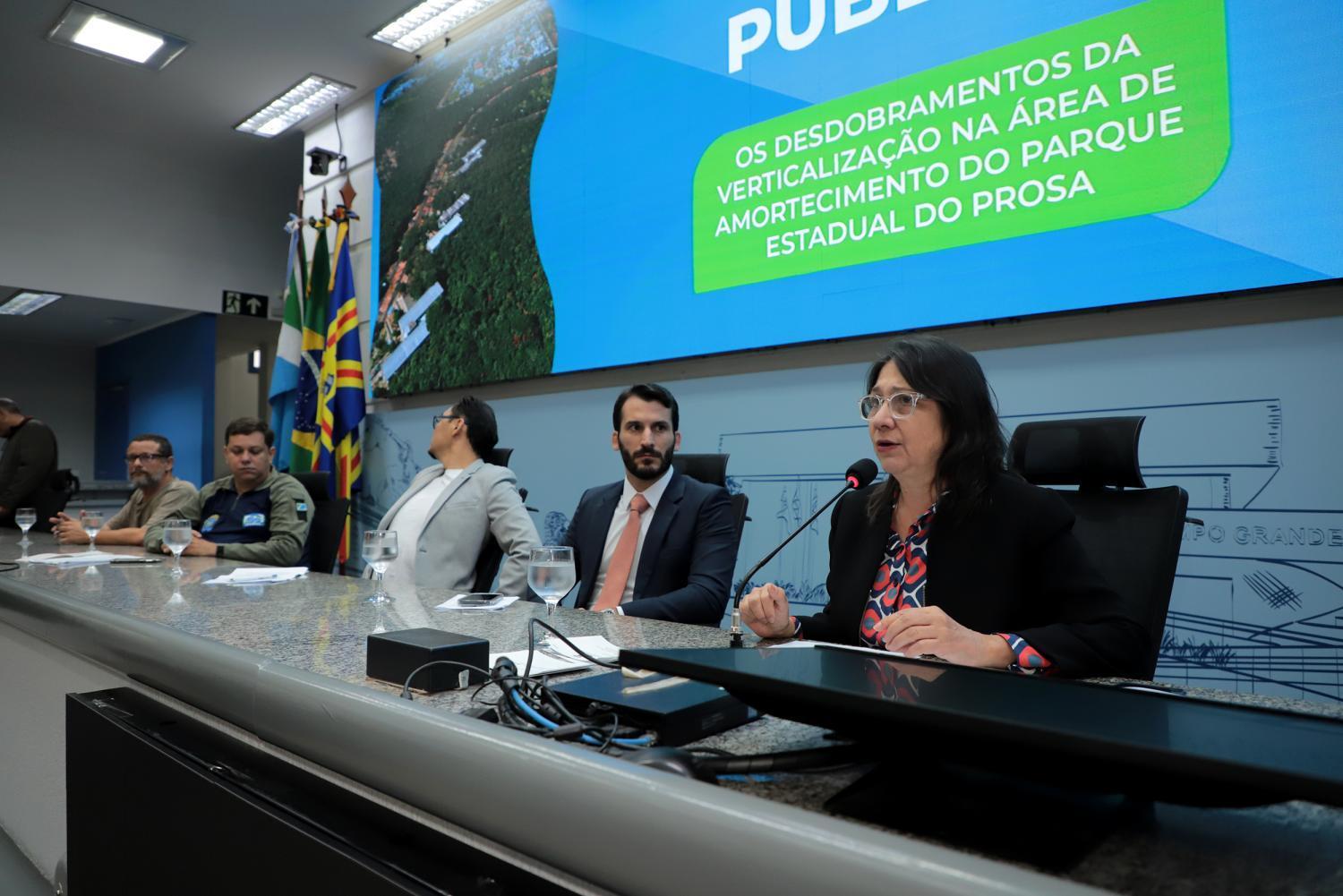 Audiência debate medidas e normas legais para preservação do Parque do Prosa.