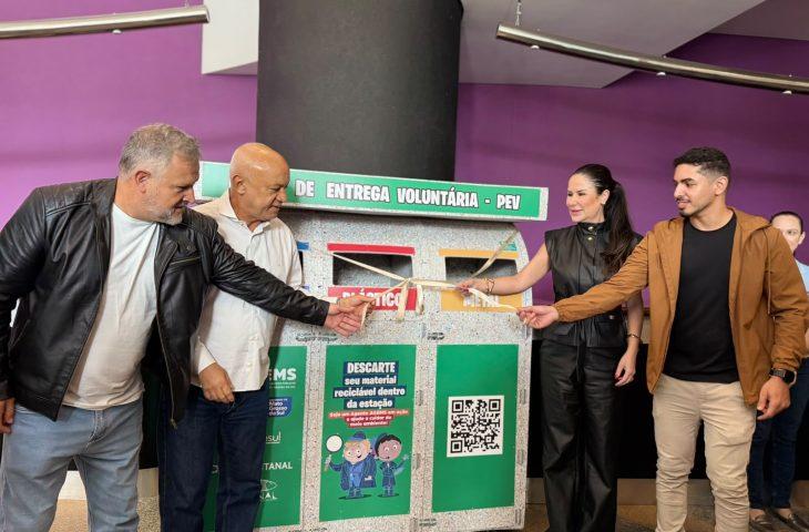 Bioparque Pantanal recebe ponto de entrega voluntária de resíduos e reforça educação ambiental em MS.