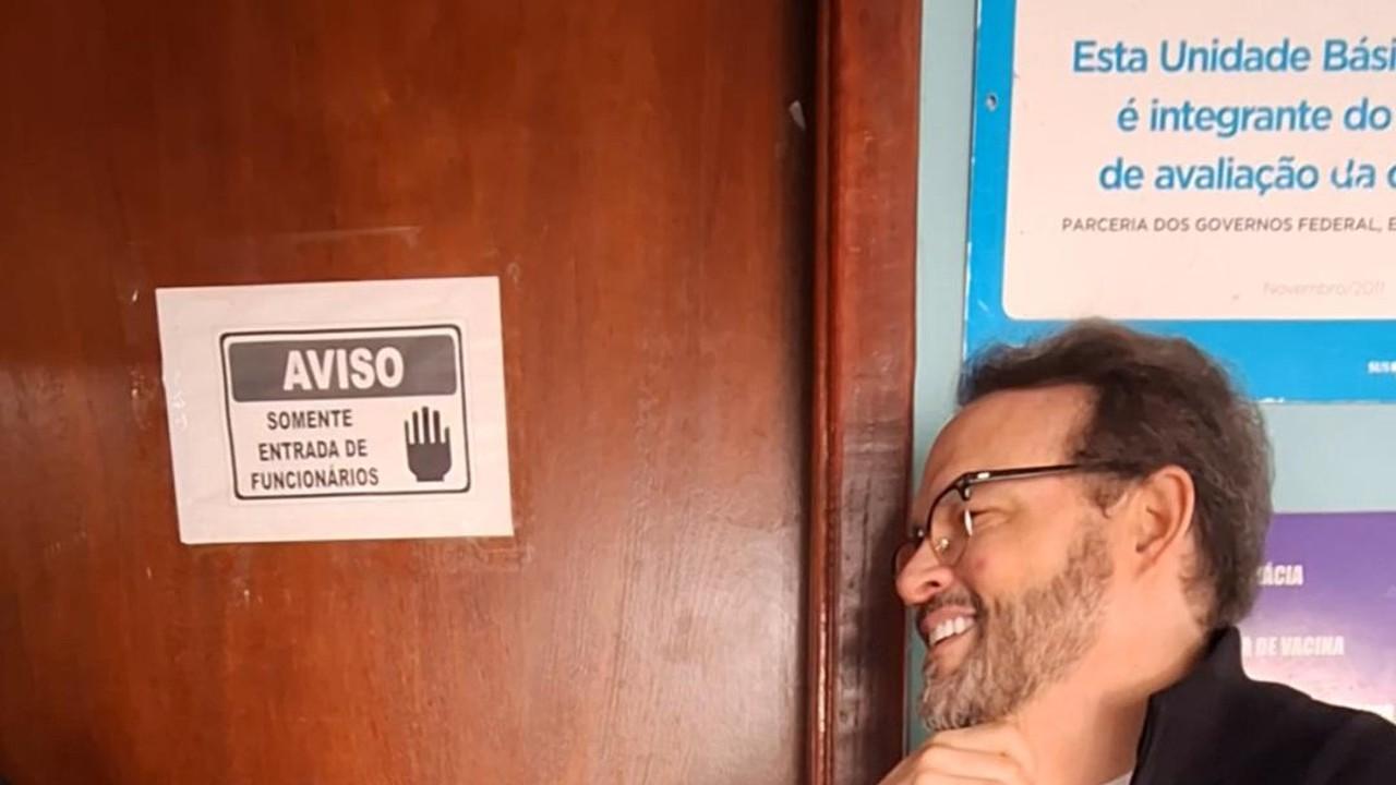 Dr. Lívio visita UBSF da Vila Corumbá e defende melhorias na estrutura da unidade.