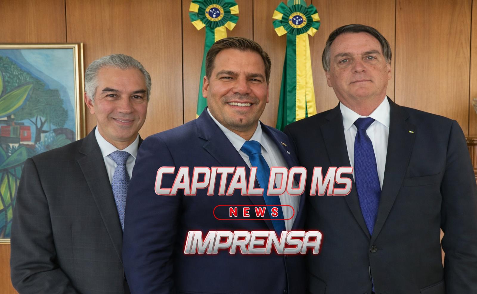O ex presidente Jair Messias Bolsonaro bate o martelo e lança Reinaldo e Contar ao Senado em Mato Grosso do Sul.