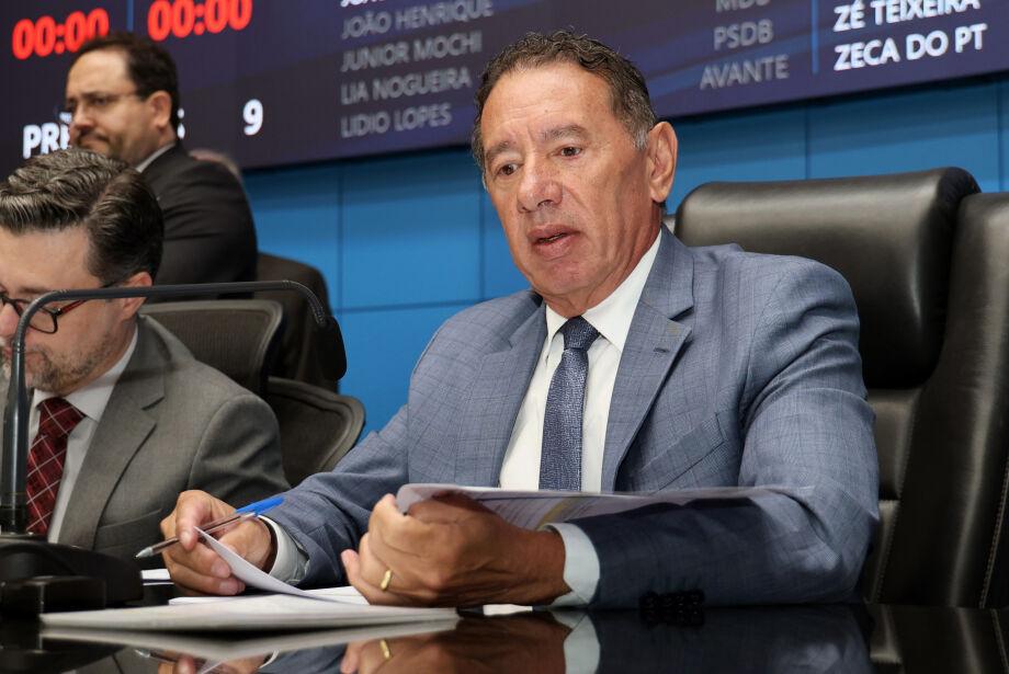 O presidente da Assembleia Legislativa Gerson Clara do MS, projeta 2027 com equilíbrio fiscal e R$ 2,5 bilhões em novos investimentos.
