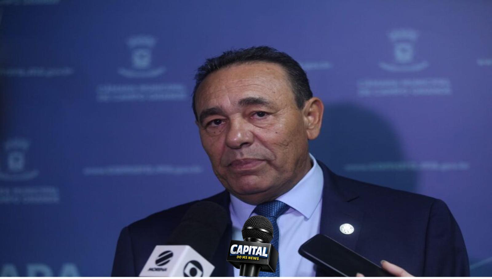O Vereador Carlão propõe o fim da reeleição para presidência da Câmara de Campo Grande.