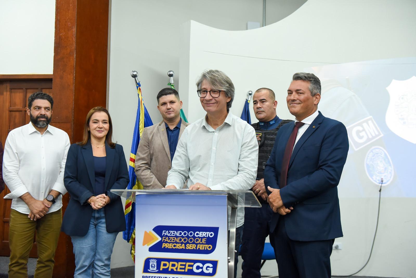 Secretário da SEAR, Darci Caldo, participa da entrega de equipamentos e destaca fortalecimento da Guarda Civil Metropolitana.