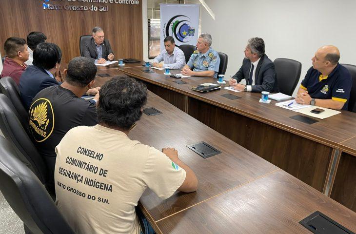 Sejusp recebe lideranças indígenas e discute melhorias para aldeias de Dourados.